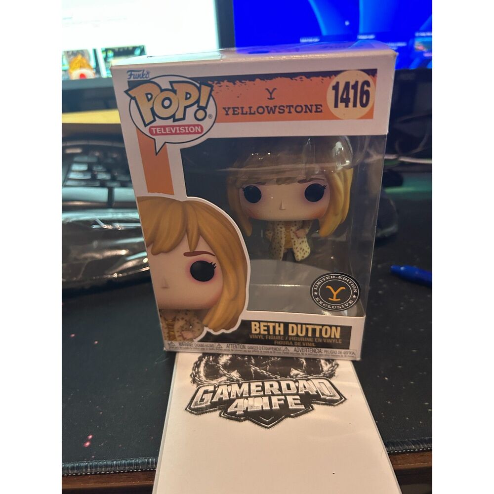 Funko Pop! Television - Yellowstone - Beth Dutton Metallic Limited Excl # 1416